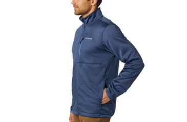 Image of Columbia Outdoor Elements Full Zip - Mens, Dark Mountain, Scout Blue, Large, 1862051478-L