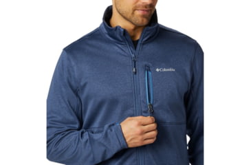 Image of Columbia Outdoor Elements Full Zip - Mens, Dark Mountain, Scout Blue, Large, 1862051478-L