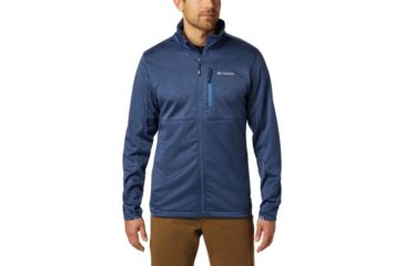 Image of Columbia Outdoor Elements Full Zip - Mens, Dark Mountain, Scout Blue, Large, 1862051478-L