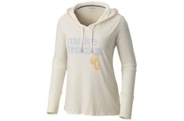 Image of Columbia Outdoor Elements Hoodie - Womens, Light Bisque Heather, Large, 1804771106-L