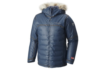 Image of Columbia OutDry Ex Diamond HeatZone Jacket - Men's-Night Tide-Medium