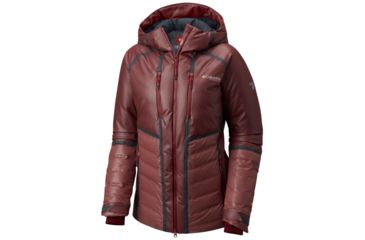 Image of Columbia OutDry Ex Diamond Piste Jacket, Rich Wine, Extra Small - Womens, 1798331624-XS