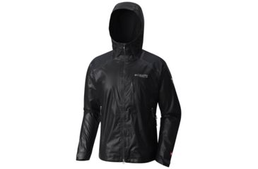 Image of Columbia OutDry Ex Diamond Shell - Men's-Black-X-Large