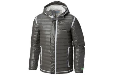 Image of Columbia OutDry Ex Eco Down Jacket - Men's, Bamboo Charcoal, Large, 1761071030-L