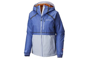 Image of Columbia OutDry Glacial Hybrid Jacket, Eve Heather, Faded Sky, XL - Womens, 1798471593-XL
