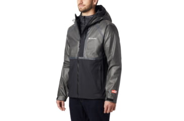 Image of Columbia OutDry Rogue Interchange Jacket, Charcoal, Charcoal Heather, 2XL - Mens, 1798711030-XXL