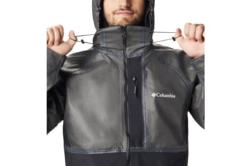 Image of Columbia OutDry Rogue Interchange Jacket, Charcoal, Charcoal Heather, 2XL - Mens, 1798711030-XXL