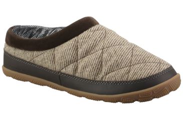 Image of Columbia Packed Out Omni-Heat Slipper - Women's-Mud/Cordovan-6 US