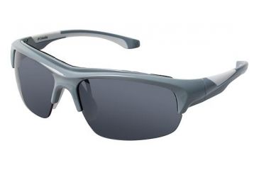 Image of Columbia PEAK X Single Vision Prescription Eyeglasses - Frame Shiny Mercury, Size 67/16mm CBPEAKX02