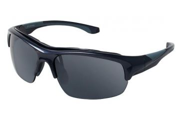 Image of Columbia PEAK X Single Vision Prescription Eyeglasses - Frame Shiny Metallic Navy, Size 67/16mm CBPEAKX04