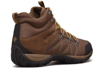 Image of Columbia Peakfreak Venture Mid LT Hiking Boots - Mens, Dark Brown/Clean Green, Medium, 8, 1718151202-8