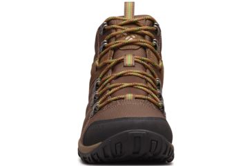 Image of Columbia Peakfreak Venture Mid LT Hiking Boots - Mens, Dark Brown/Clean Green, Medium, 8, 1718151202-8