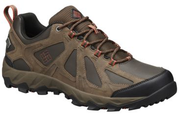 Image of Columbia Peakfreak XCRSN II Low Hiking Shoe - Men's-Cordovan/Sanguine-Medium-9