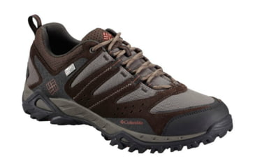 Image of Columbia PeakFreak XCRSN OutDry Hiking Shoe - Mens-Cordovan/Cedar-Medium-11 US