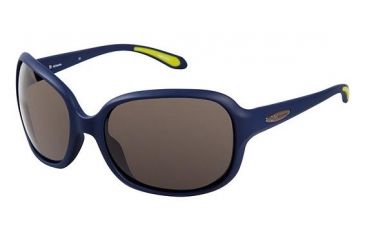 Image of Columbia Pearl Lake Single Vision Prescription Eyeglasses - Frame MATTE NAVY/ WHAM, Lens Color Smoke CBPEARLLAKE04