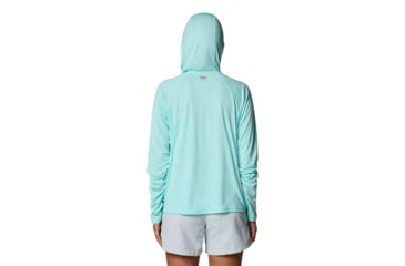 Image of Columbia PFG Tidal Tee II Hoodie - Womens, Gulf Stream, S, 2113691-499-S