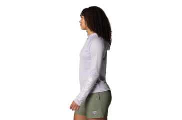 Image of Columbia PFG Tidal Tee II Hoodie - Womens, Lavender Pearl, M, 2113691-551-M