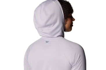 Image of Columbia PFG Tidal Tee II Hoodie - Womens, Lavender Pearl, M, 2113691-551-M