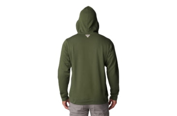 Image of Columbia PHG Game Flag II Hoodie - Mens, Surplus Green/Sahara Duck Flag, Medium, 2013311347-M