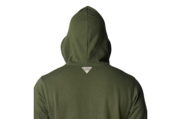 Image of Columbia PHG Game Flag II Hoodie - Mens, Surplus Green/Sahara Duck Flag, Medium, 2013311347-M