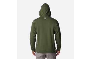 Image of Columbia PHG Game Flag II Hoodie - Mens, Surplus Green/Sahara Duck Flag, Medium, 2013311347-M