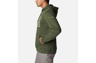 Image of Columbia PHG Game Flag II Hoodie - Mens, Surplus Green/Sahara Duck Flag, Medium, 2013311347-M