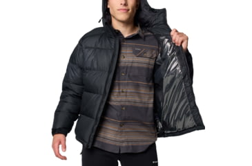 Image of Columbia Pike Lake II Hooded Jacket - Mens, Black, Large, 2050931-012-L