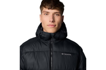 Image of Columbia Pike Lake II Hooded Jacket - Mens, Black, Large, 2050931-012-L