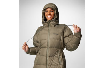 Image of Columbia Pike Lake II Long Jacket - Womens, Stone Green, Extra Large, 2051351397-XL