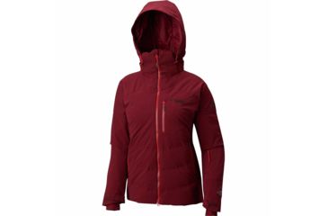 Image of Columbia Powder Keg II Down Jacket, Rich Wine, Extra Small - Womens, 1804211624-XS