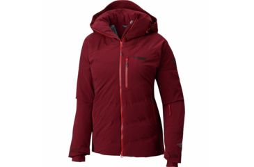 Image of Columbia Powder Keg II Down Jacket, Rich Wine, Extra Small - Womens, 1804211624-XS