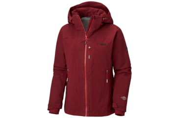 Image of Columbia Powder Keg II Down Jacket - Womens, Rich Wine, Small, 1804211624-S