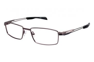 Image of Columbia POWELL LAKE Single Vision Prescription Eyeglasses - Frame GUNMETAL/BLACK CBPOWELLLK03