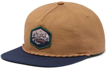 Image of Columbia Ratchet Strap Snap Back, Delta/Coll Navy/Vintage Outdoor, One Size, 2070981-259-O/S