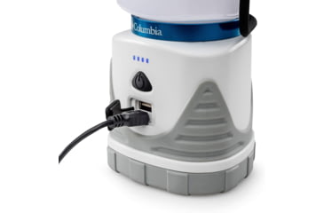 Image of Columbia Rechargeable 750 Lumen Lantern, White/Grey, 50022
