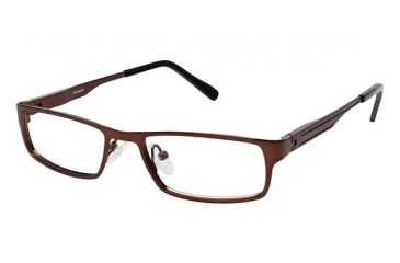 Image of Columbia Red Cliff Single Vision Prescription Eyeglasses - Frame BROWN, Size 48/15mm CBREDCLIFF03