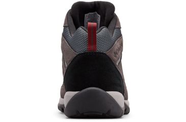 Image of Columbia Redmond V2 Mid Waterproof Hiking Boots - Mens, Graphite, Red Jasper, Medium, 8, 1865081053-8