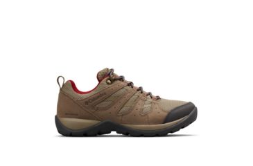 Image of Columbia Redmond V2 Waterproof Hiking Boots - Womens, Pebble, Beet, Medium, 7.5, 1865361227-7.5