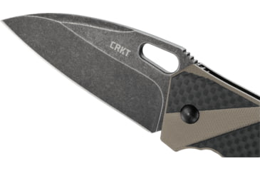 Image of Columbia River 2440 Heron 2.93 Folding Plain Black Stonewash 8Cr14MoV Blade 2C