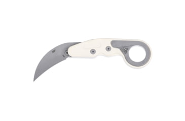 Image of Columbia River Knife &amp; Tool Provoke, Folding Knife, 2.47&quot; Hawkbill Blade, AUS 8 Blade Steel, 7.19&quot; Overall Length, Stonewash Finish, Silver, Sand Grivory Handle, Liner Lock, 4041S