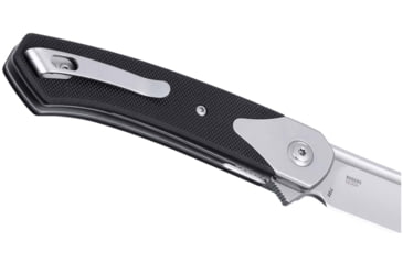 Image of CRKT Viento Assisted Opening Folding Knife, 3.23in, D2, Sheepsfoot, G10 Black Handle, 7135