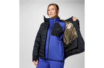 Image of Columbia Roaring Fork II Down Jacket - Womens, Black, Small, 2085531010-S