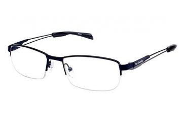 Image of Columbia RONAN LAKE Single Vision Prescription Eyeglasses - Frame DARK BLUE/GUNMETAL CBRONANLK03