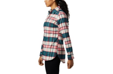 Image of Columbia Silver Ridge 2.0 Flannel Tunic - Womens, Beet Plaid, Medium, 1865131607-M