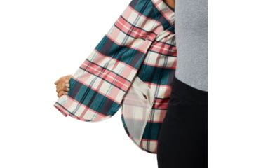 Image of Columbia Silver Ridge 2.0 Flannel Tunic - Womens, Beet Plaid, Medium, 1865131607-M