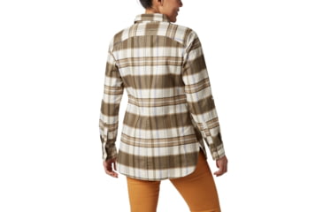 Image of Columbia Silver Ridge 2.0 Flannel Tunic - Womens, Dusty Iris Plaid, Medium, 1865131548-M