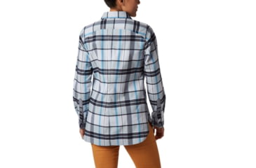 Image of Columbia Silver Ridge 2.0 Flannel Tunic - Womens, Fathom Blue Plaid, Medium, 1865131453-M