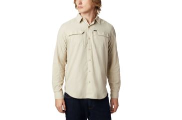 Image of Columbia Silver Ridge 2.0 Long Sleeve Shirt - Womens, Fossil, Large, 1841821160-L