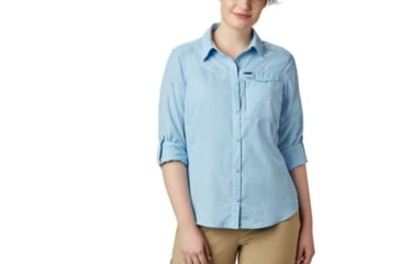 Image of Columbia Silver Ridge 2.0 Long Sleeve - Womens, Crystal Blue, Small, 1841821484-S