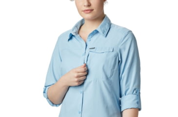 Image of Columbia Silver Ridge 2.0 Long Sleeve - Womens, Crystal Blue, Small, 1841821484-S